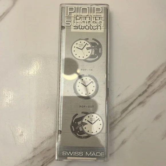 Vintage NOS Swatch Originals POP POCKET Watch Pocket RARE FIND - Picture 6 of 7